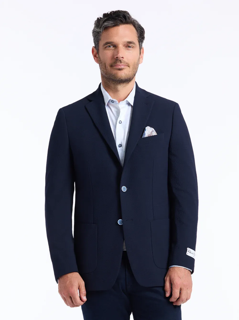 Robert Graham Blazer Harston- Navy