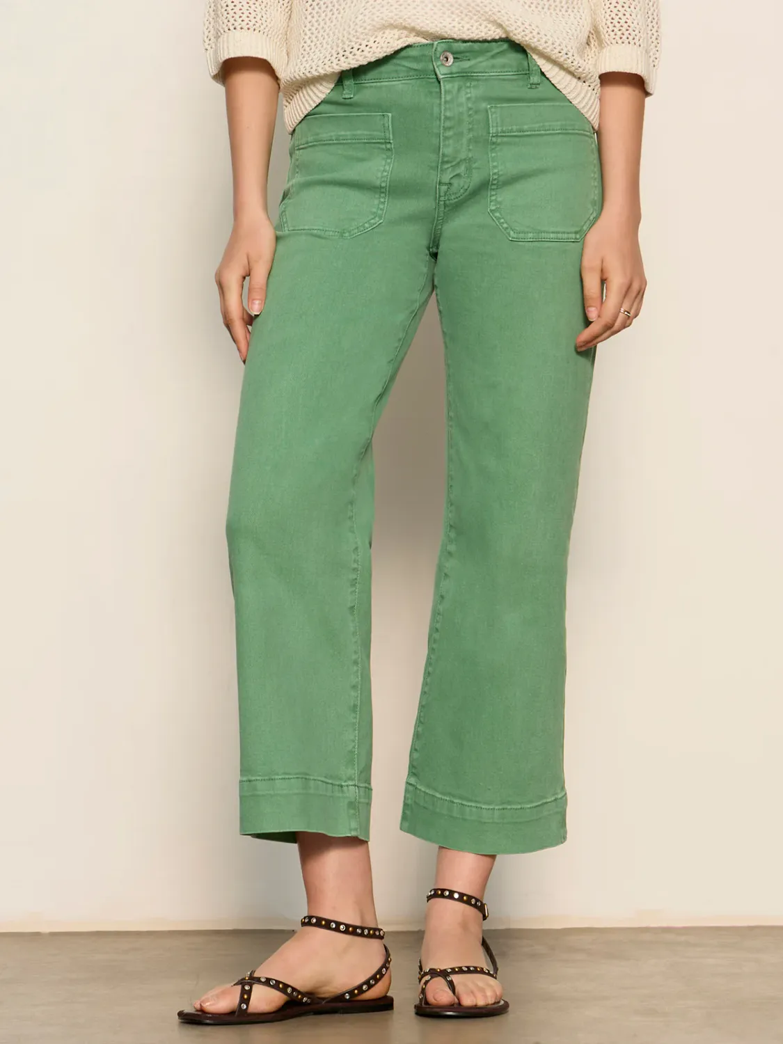 Sanctuary Marine Pant - Green Juice