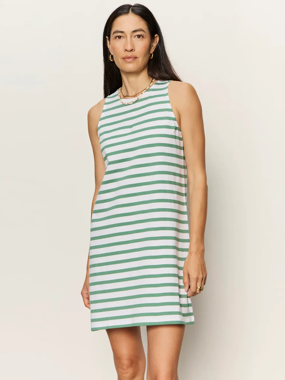 Sanctuary On The Yacht Shift Dress - Green Juice
