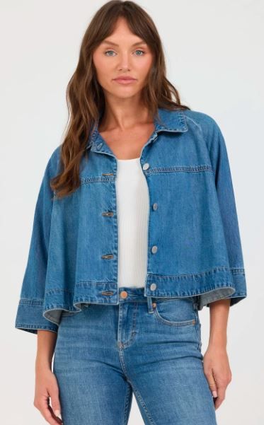 Dear John jacket Cristo- Mid Blue
