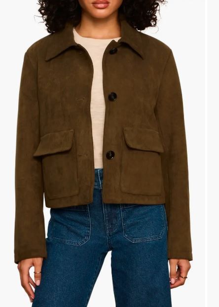 Sanctuary Jacket Avid Suede
