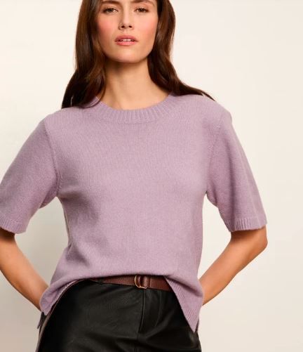Sanctuary Perfect Sweater Tee- Purple Haze
