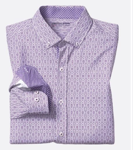 Johnston &amp; Murphy Shirt-  Football