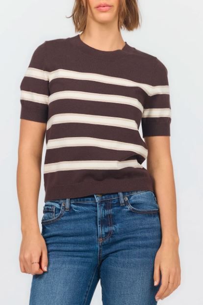 Dear John Sweater Amaris- Chocolate