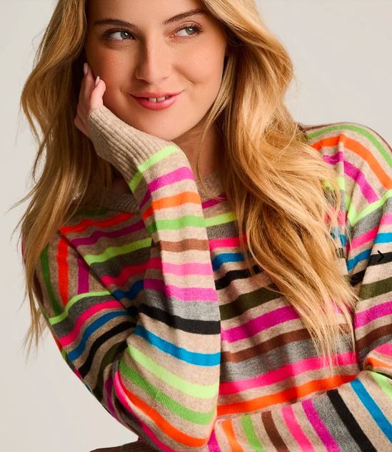 Lisa Todd Sweater Hype The Stripe