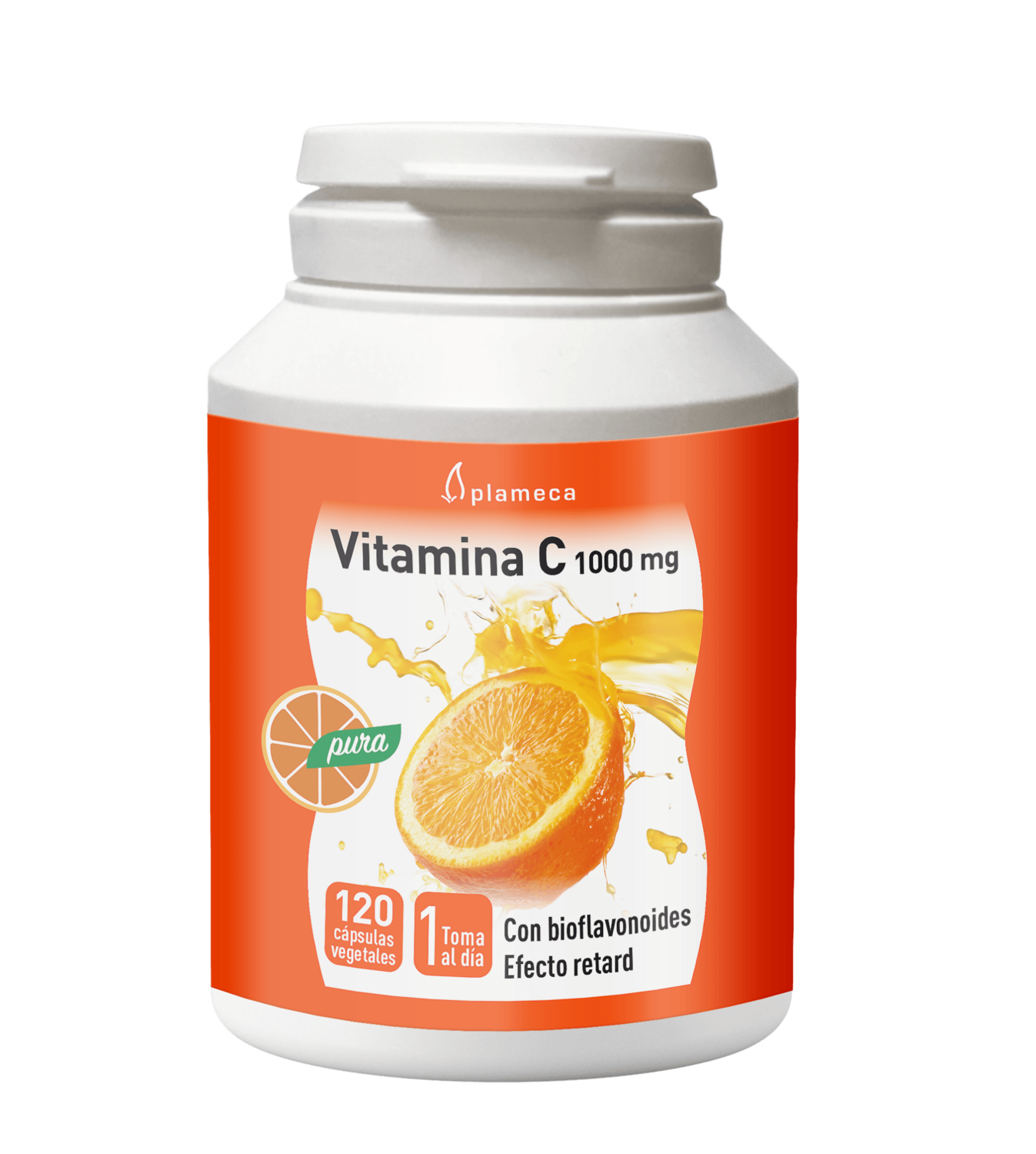 VITAMINA C 1000 MG 120 CAPSULAS - PLAMECA