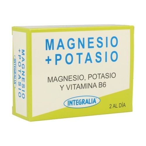 MAGNESIO + POTASIO +VIT B6 60 CAPS INTEGRALIA