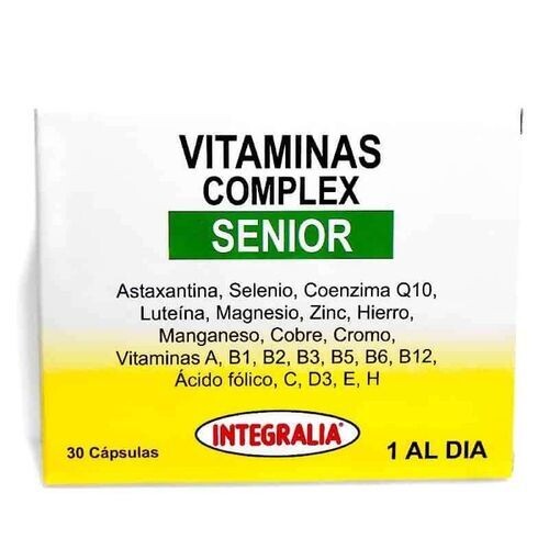 VITAMINAS COMPLEX SENIOR 30 CAPS INTEGRALIA