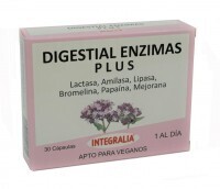 DIGESTIAL ENZIMAS PLUS 30 CAPS INTEGRALIA