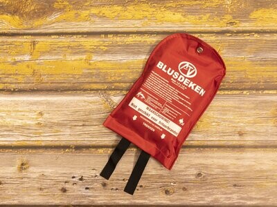 Blusdeken enkellaags in softbag