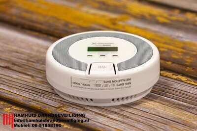 CO melder met display incl. 3x AA Batterij