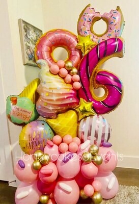 Sweet candy balloon bouquet