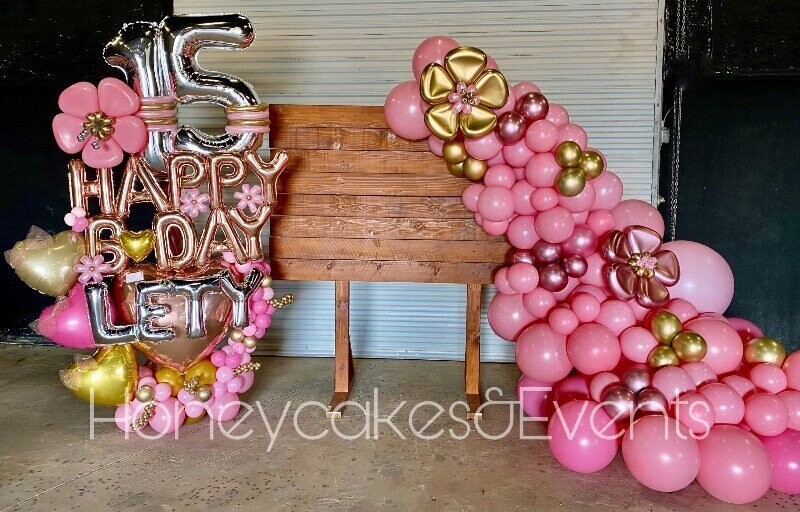 Balloons Bouquet and arch for Celebration
