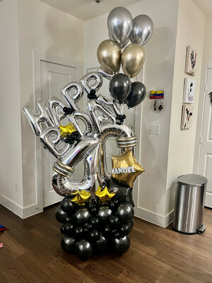 Balloons Bouquet Happy Birthday for Men