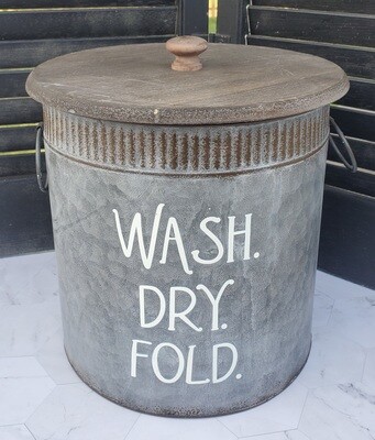 Wash, Dry, Fold Container