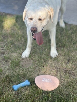 Dog Bone & Frisbee Combo