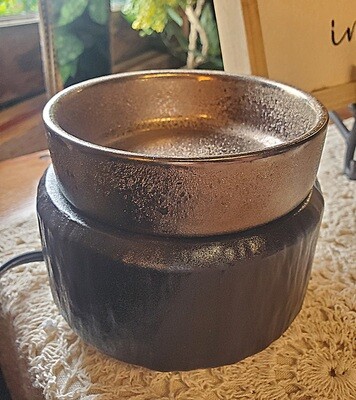 2 in 1 Wax Warmer Black and Copper