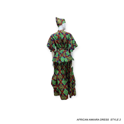African Ankara Dress 121