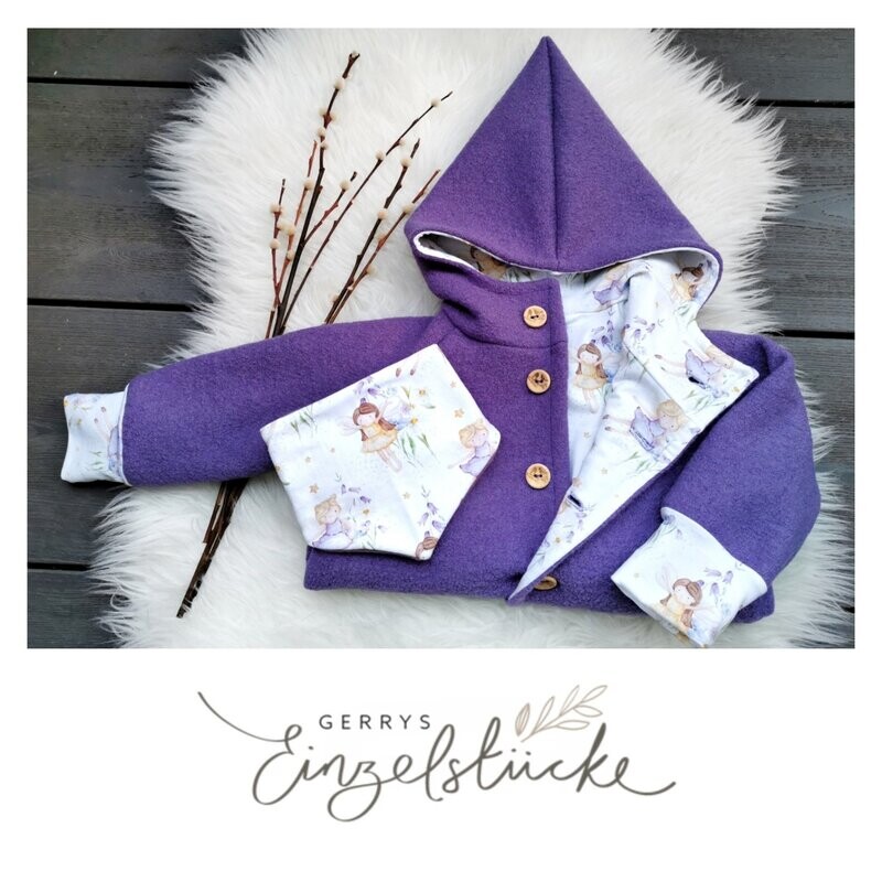 Walkoverall mit Tuch Gr. 86/92