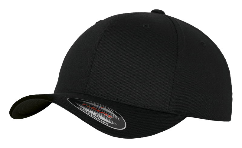 Flex Fit Wooly Combaded Cap-black-