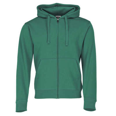 Authentic Zipped Hood Jacket -bottlegreen-