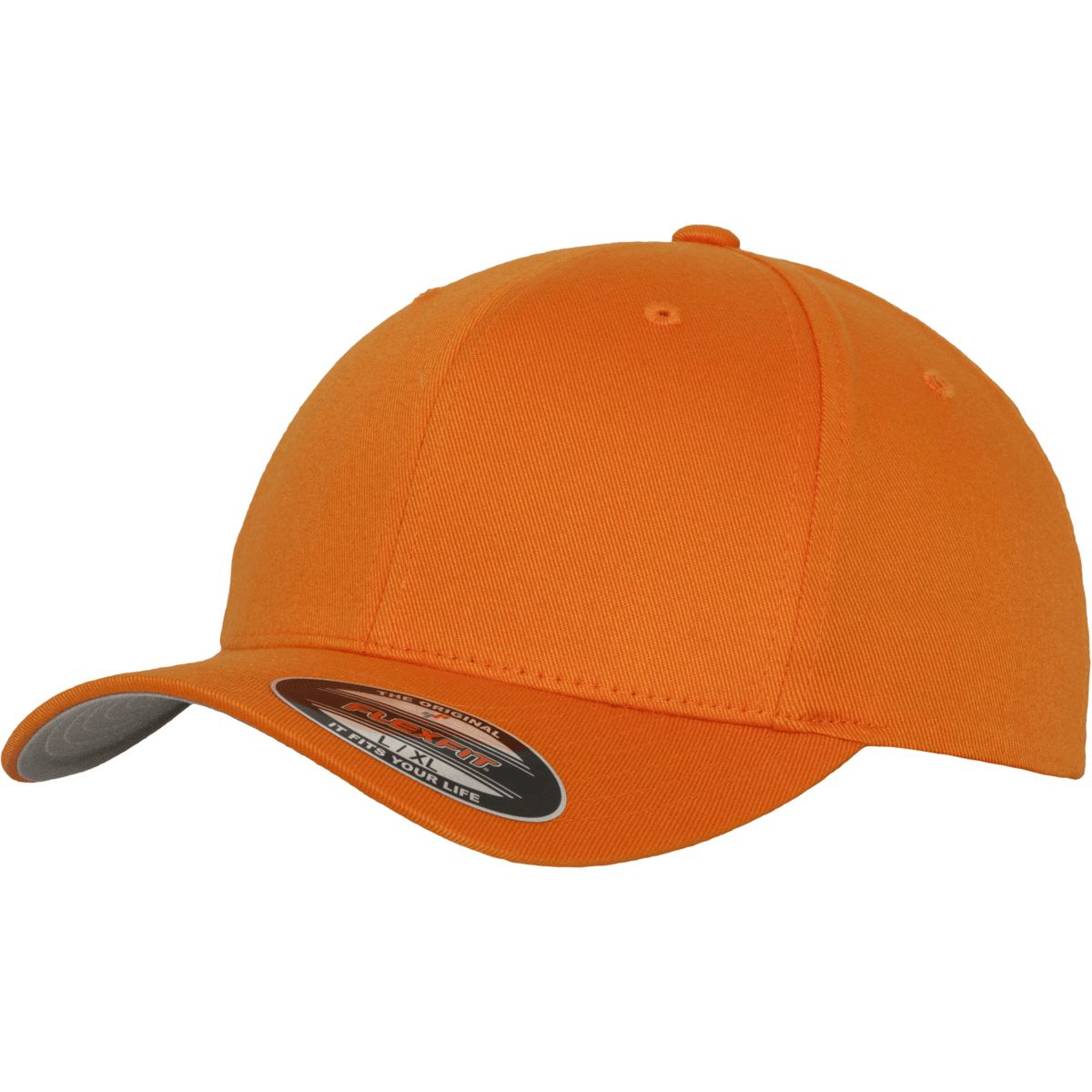 Flex Fit Wooly Combaded Cap-orange