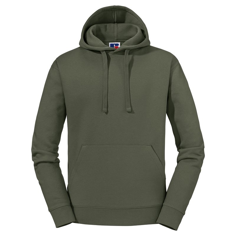 Authentic Kapuzen-Sweat -olive