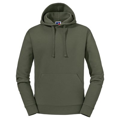 Authentic Kapuzen-Sweat -olive
