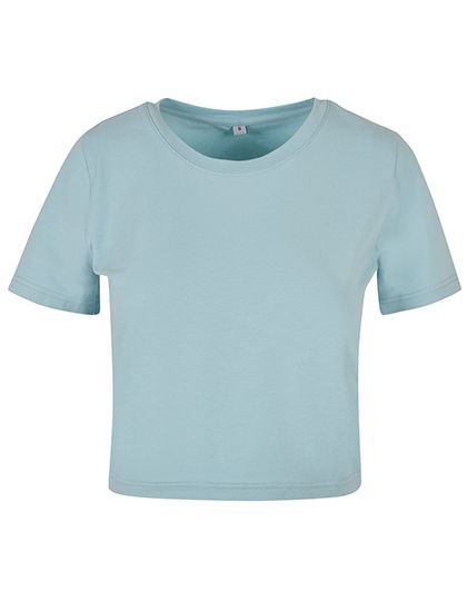 Ladies´ Cropped Tee - oceanblue