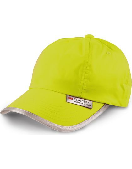 High Vis Cap - flourescent yellow
