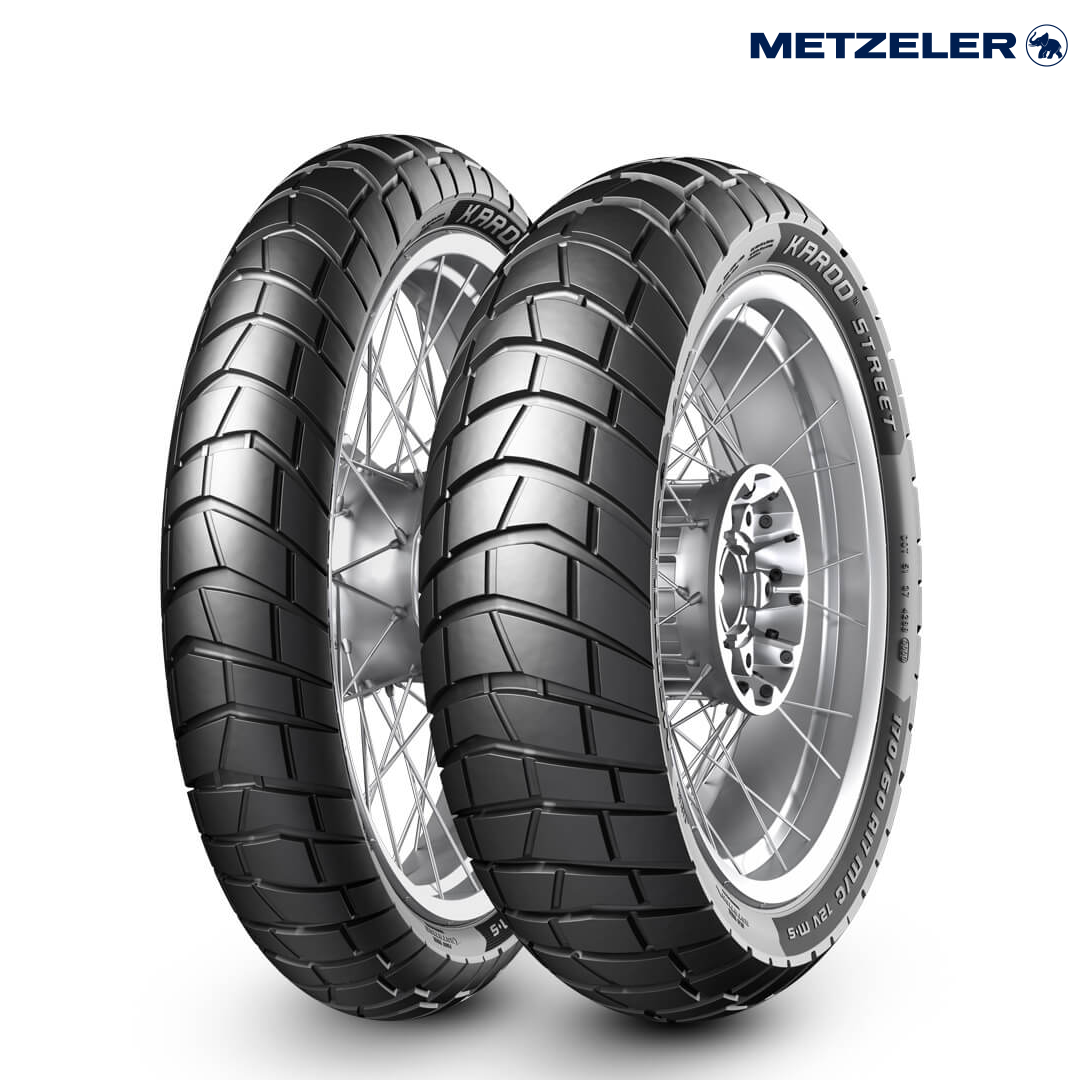 METZELER KAROO STREET 120/70R19 Tubeless 60 V Front Two-Wheeler Tyre