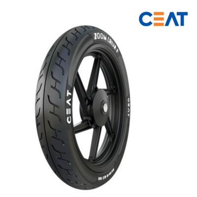 CEAT ZOOM CRUZ 100/90-18 Tubeless 56 H Front Two-Wheeler Tyre