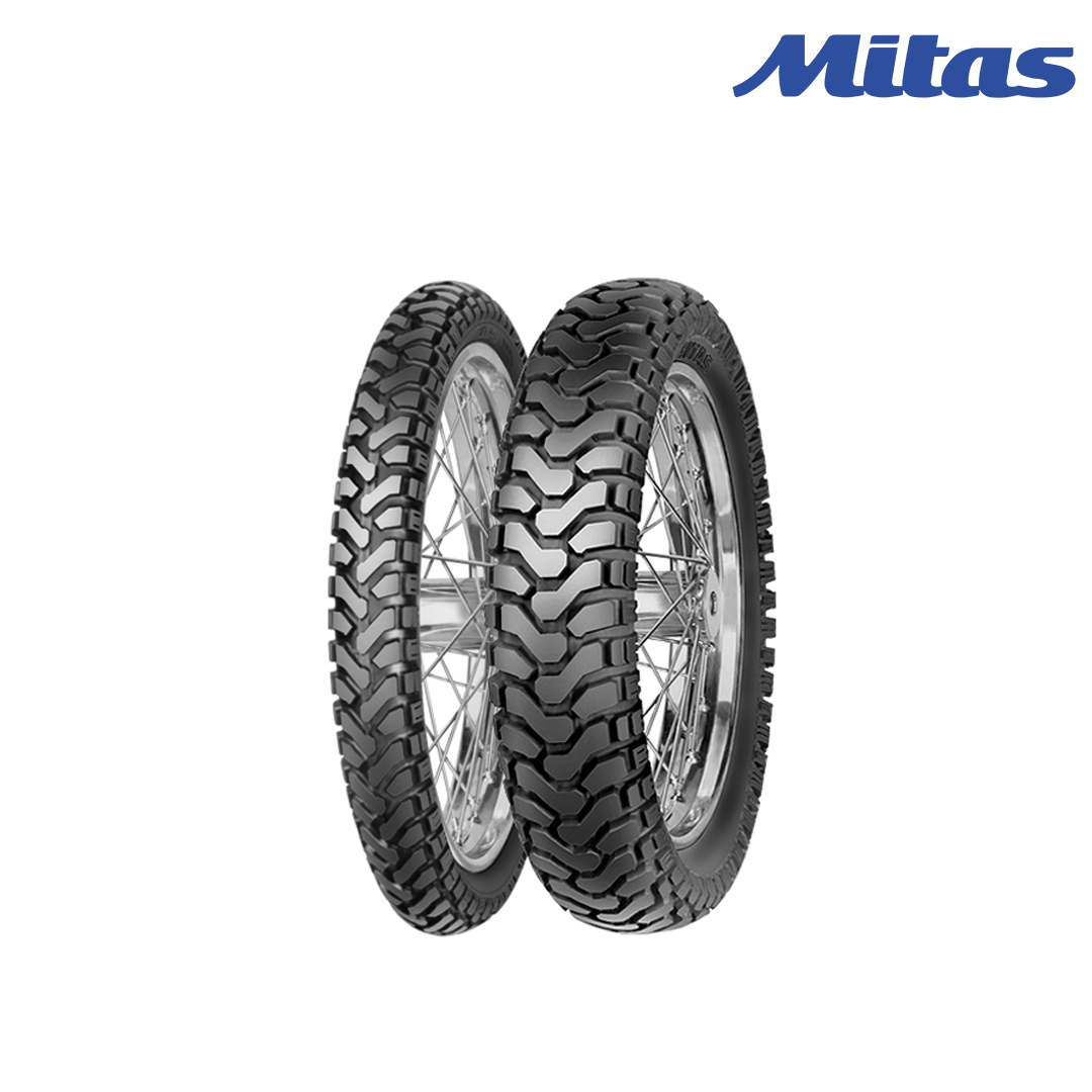MITAS DAKAR E07 + 90/90-21 Tubeless 54 T Front Two-Wheeler Tyre