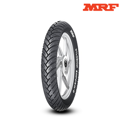 MRF NYLOGRIP ZAPPER-C 3.00-18 (Tube Included) 50 P Front Two-Wheeler Tyre