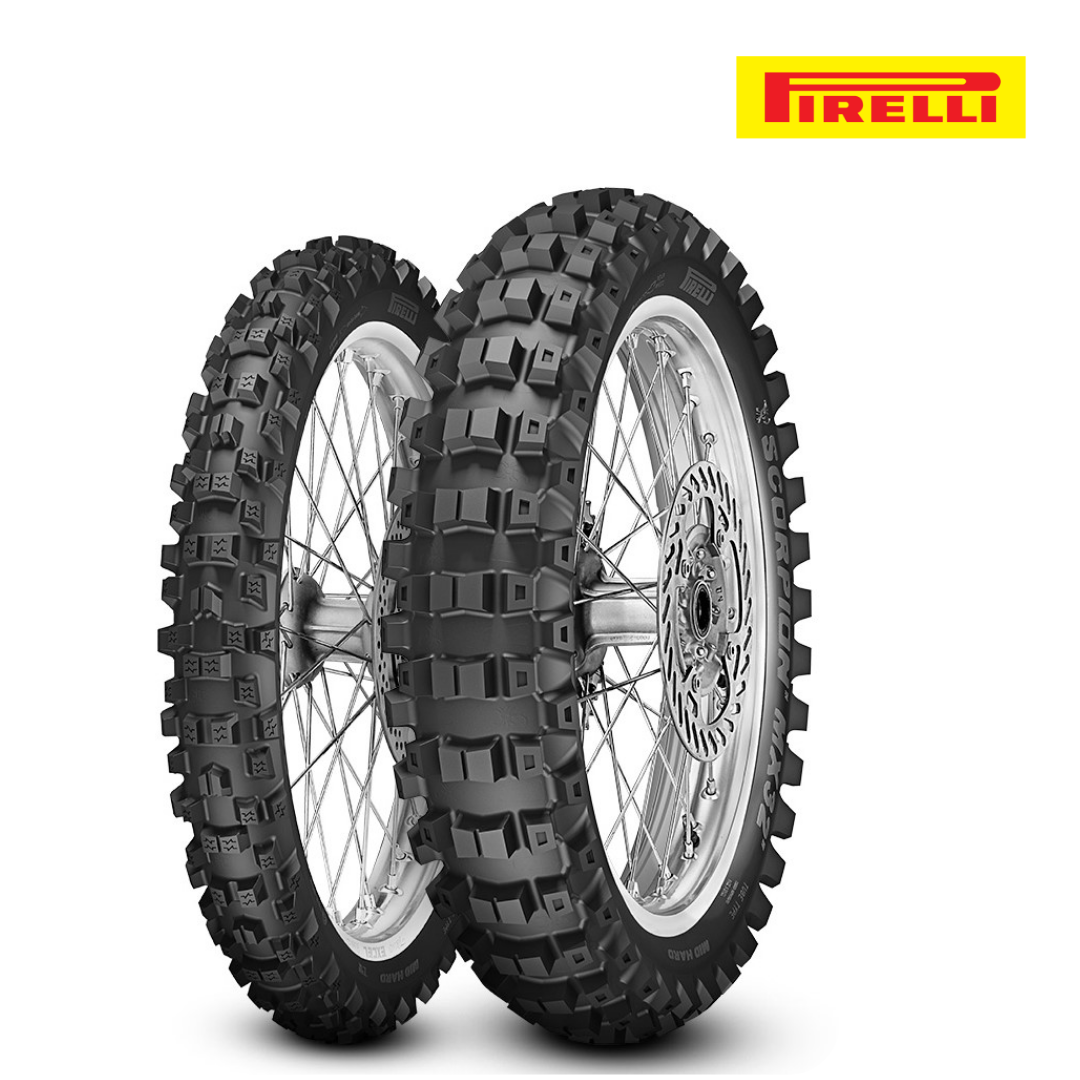 PIRELLI SCORPION MX 32 NHS 100/90-19 (Requires Tube) 57 M Rear Two-Wheeler Tyre