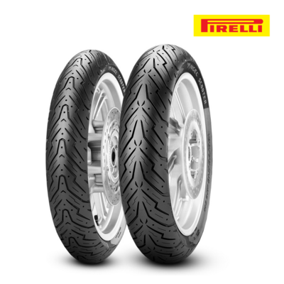 PIRELLI ANGEL SCOOTER 100/90-10 Tubeless 56 J Front/Rear Two-Wheeler Tyre
