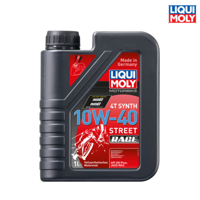LIQUI MOLY 4T 10W40 4T STREET RACE Fully Synthetic Engine Oil  (1 LITRE )