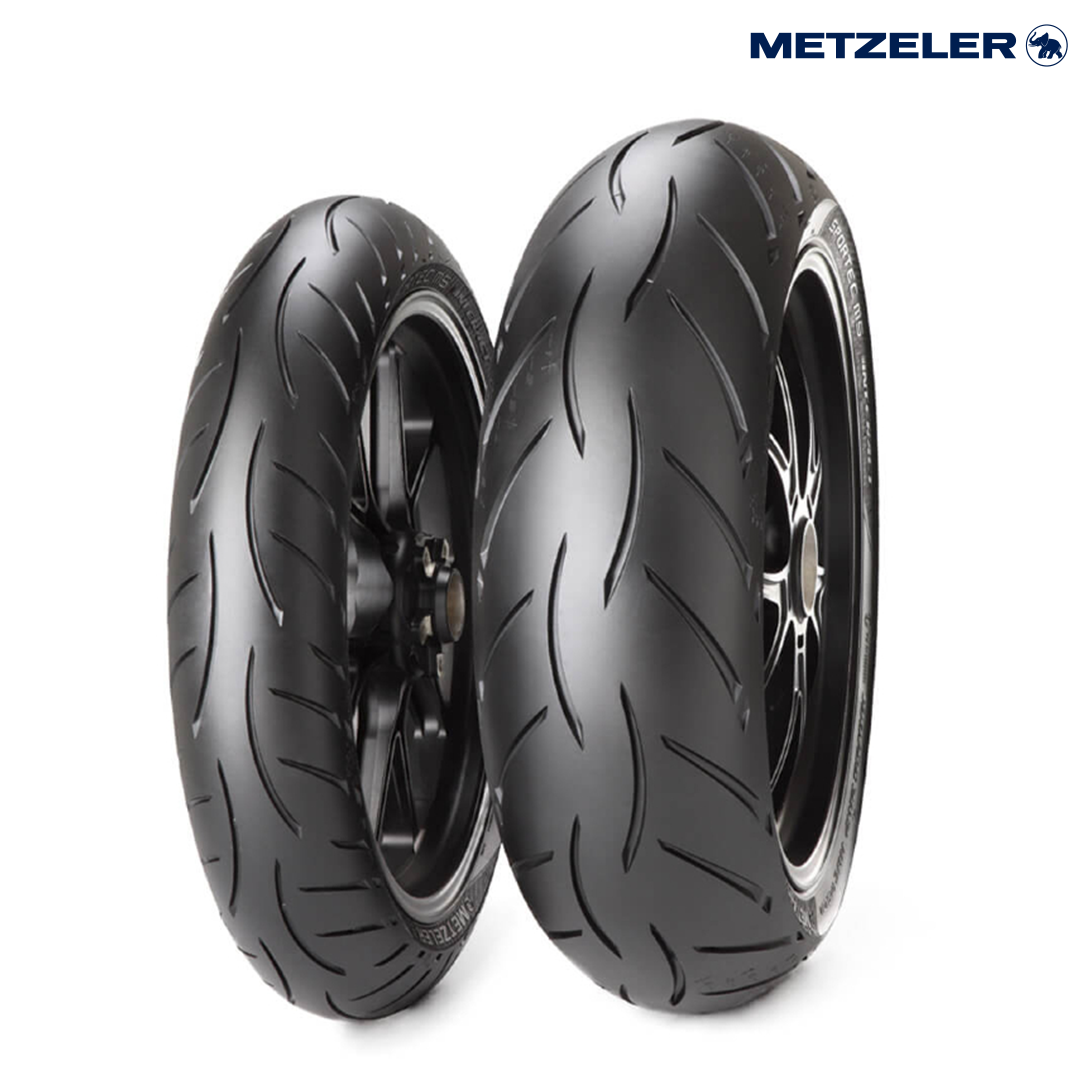 METZELER SPORTEC M5 INTERACT 150/60ZR17 Tubeless 66 H Rear Two Wheeler Tyre
