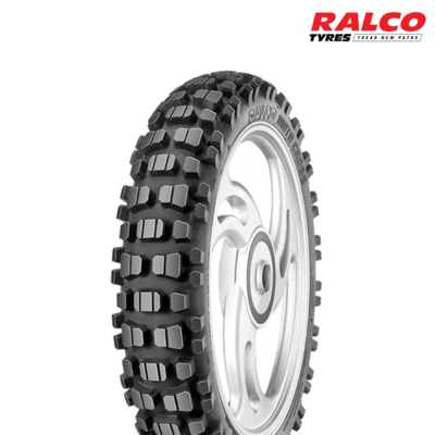 RALCO MOTO CROSS 120/80-18 (Tube Included) 62 P Rear Two-Wheeler Tyre