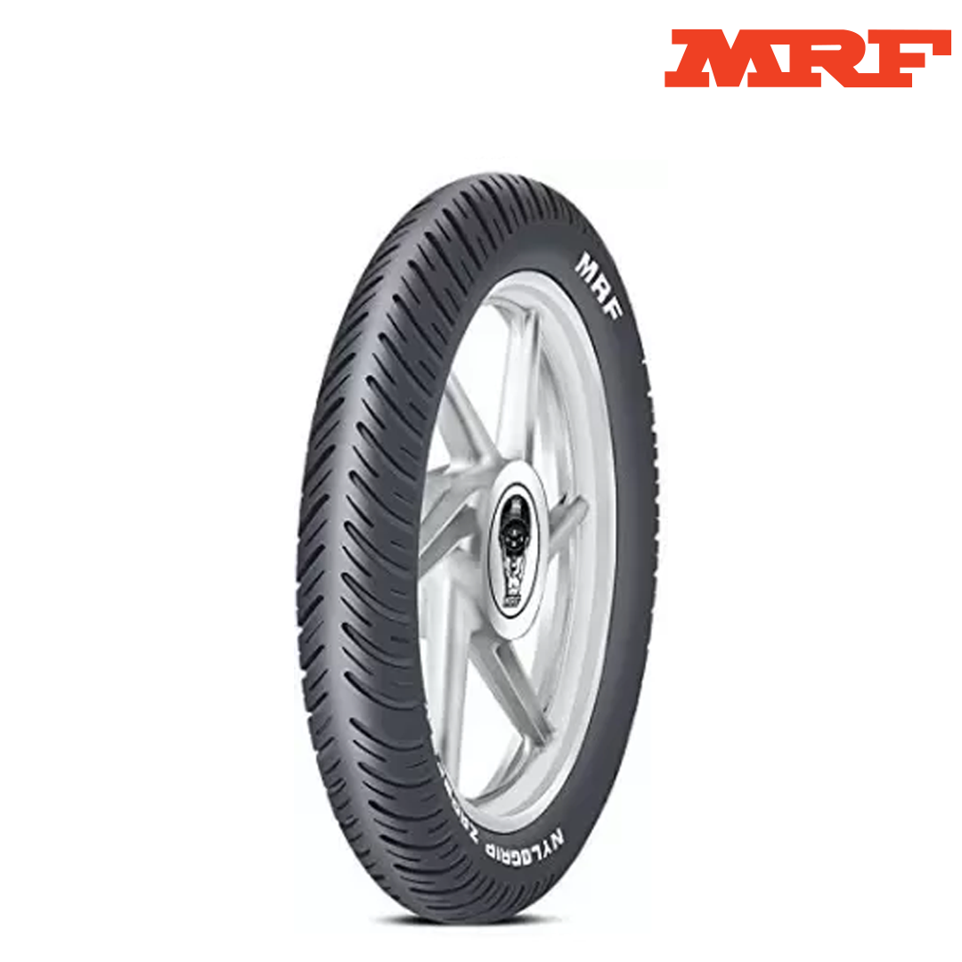 MRF Nylogrip Zapper 100/80-17 Tubeless 52 H Front Two-Wheeler Tyre