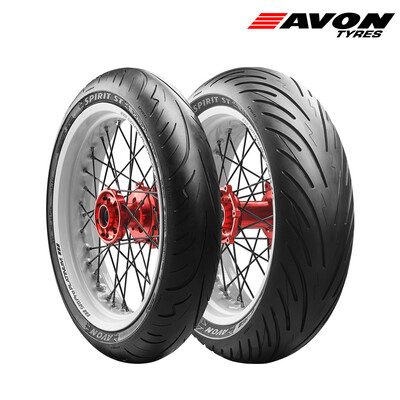 AVON Spirit ST 100/90ZR18 Tubeless 56 W Front Two-Wheeler Tyre