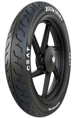 CEAT ZOOM CRUZ 100/90-18 55 H Front Two-Wheeler Tyre (Tube Included)