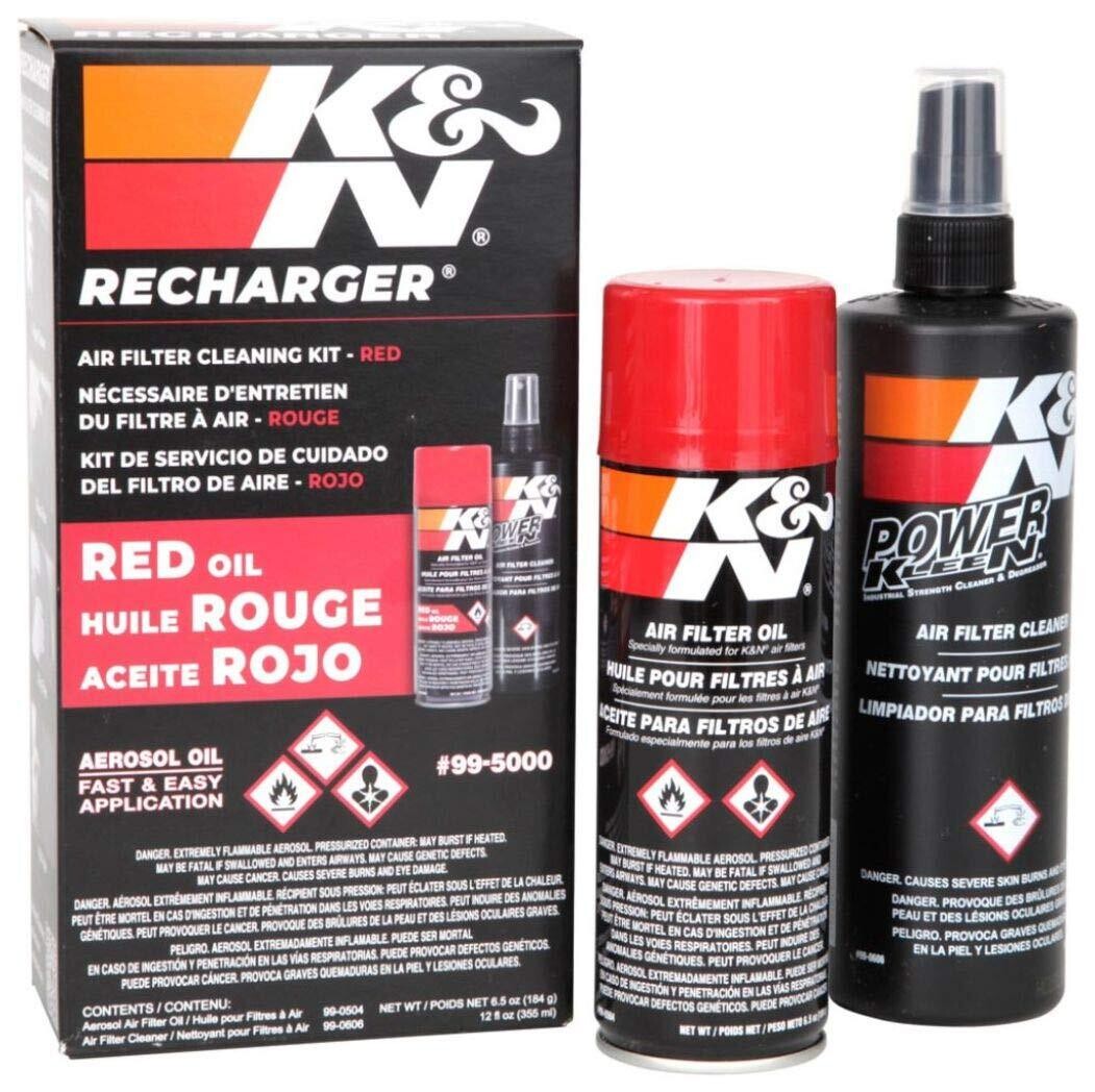 K&N Recharger Kit 99-5050 For Cars & Motorcycle