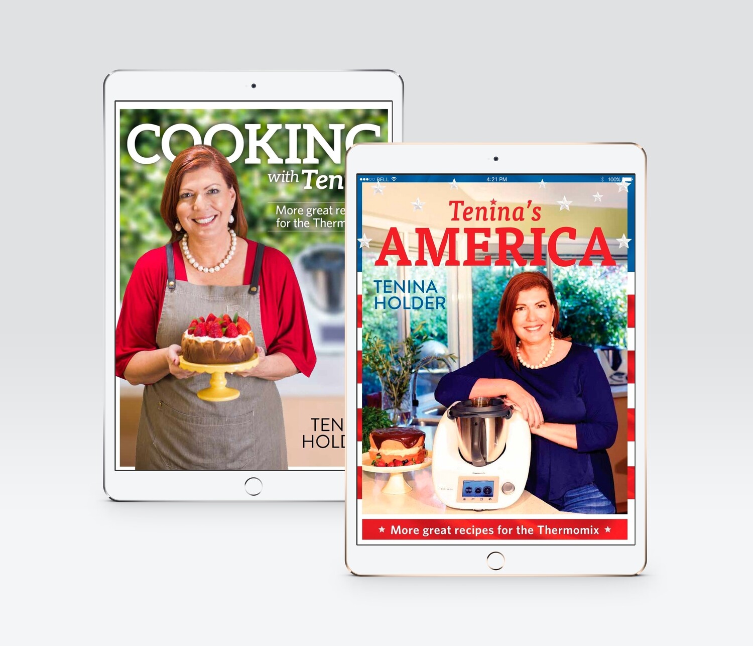 BOTH Cooking with Tenina and Tenina&#39;s America EBOOKS