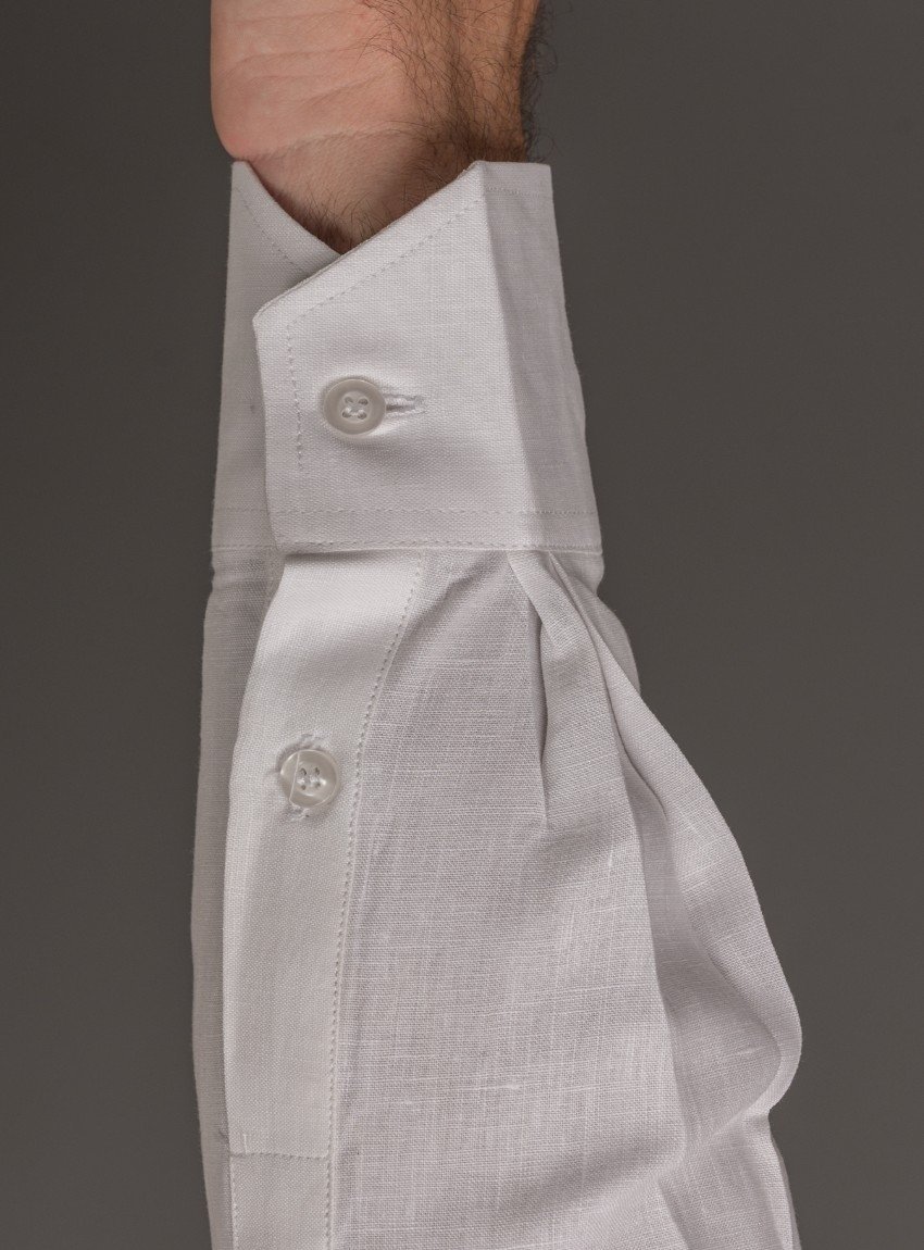 Cuban Guayabera Custom Made Linen