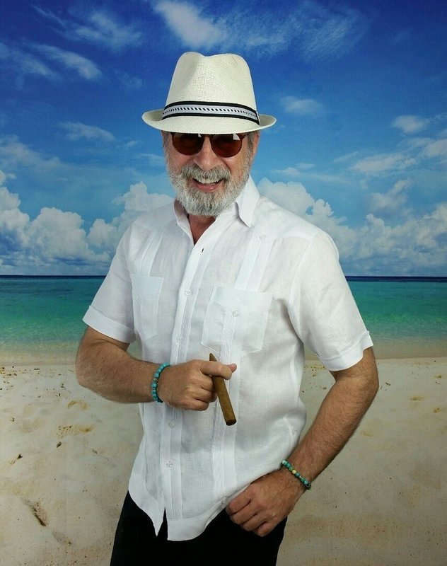 Cuban Guayabera  Linen Short Sleeve