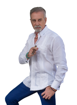 Cuban Guayabera Custom Made Linen