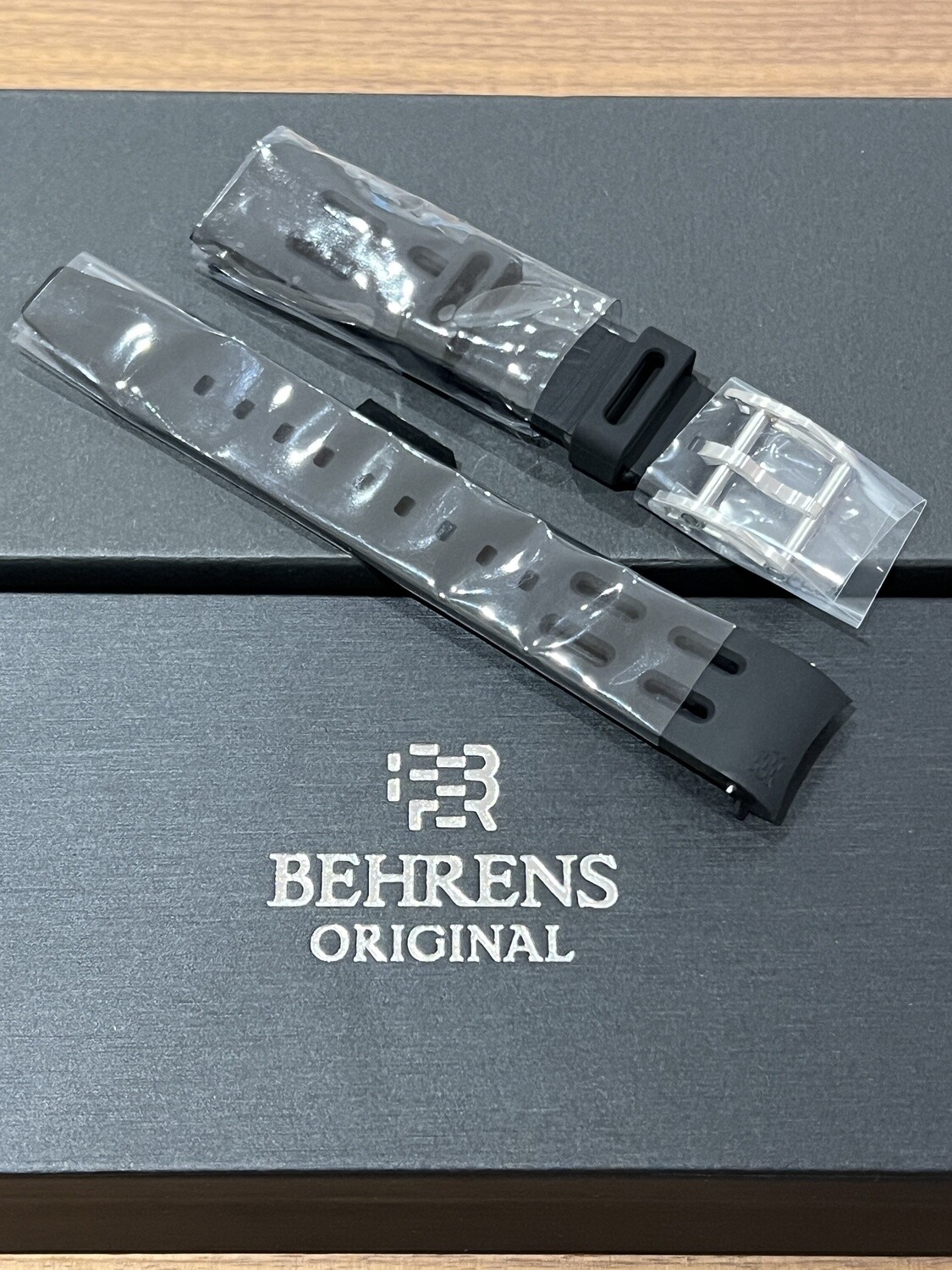 KONSTANTIN CHAYKIN X BEHRENS Limited Edition Black Rubber Strap Ace of Spades Joker Clown ORIGINAL NEW