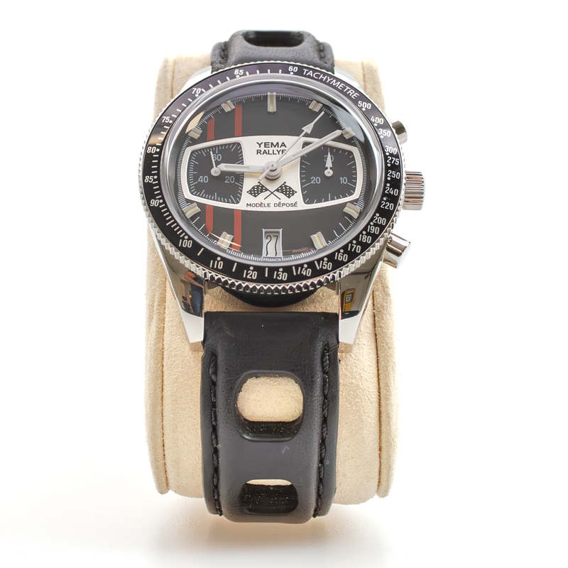 YEMA Rallye Mario Andretti YRAL2019-AAS Limited Edition 39mm Stainless Steel Racing FULL SET