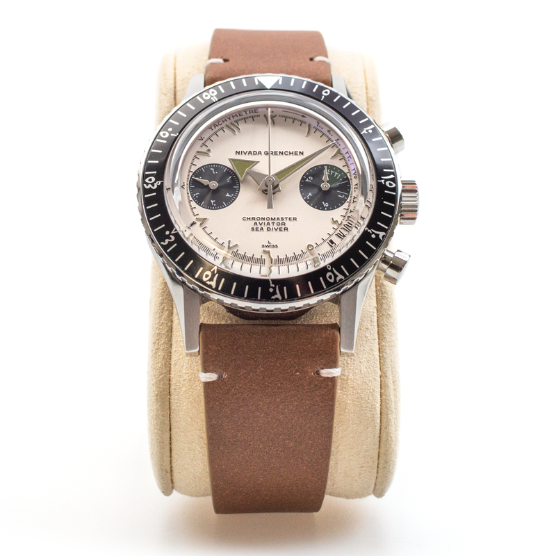 NIVADA GRENCHEN X PERPETUEL UAE Chronomaster Panda First Edition Limited /50